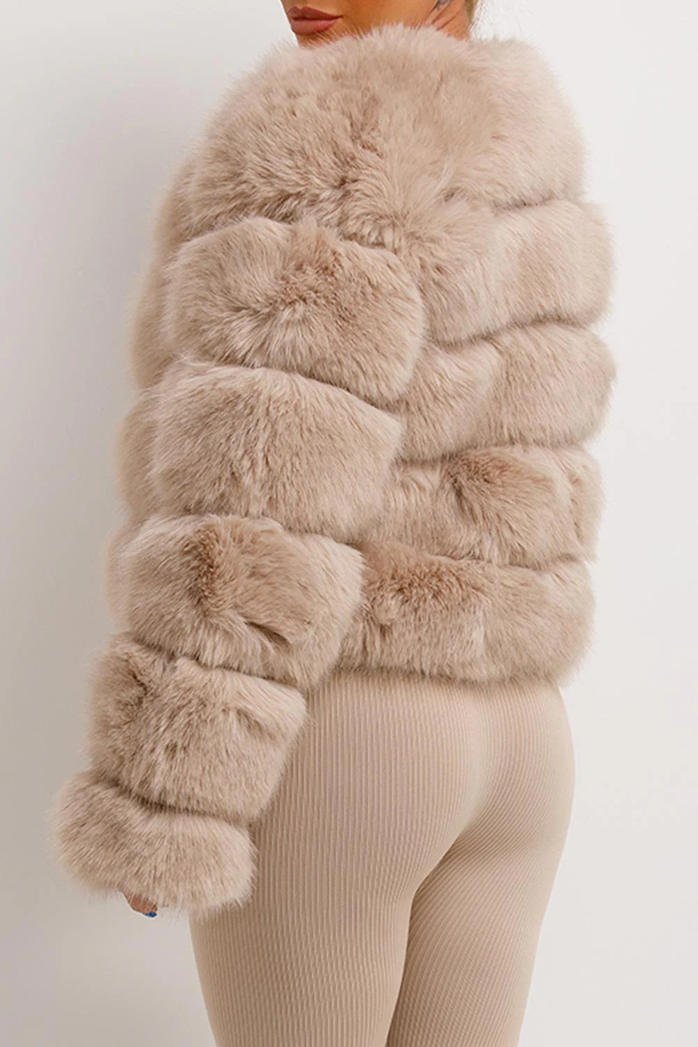 Faux Fur Bubbel Coat Chin Chin Boutique